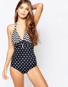 Pour Moi Key West Halter Control Suit