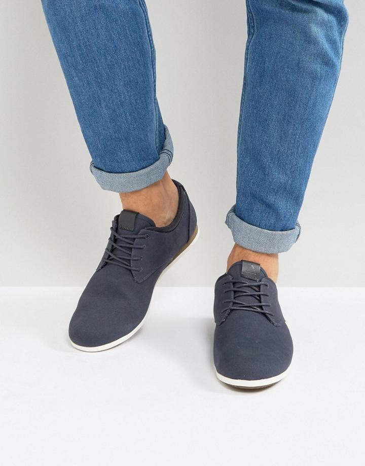 Aldo Aauwen Lace Up Shoes In Navy - Navy
