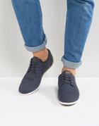 Aldo Aauwen Lace Up Shoes In Navy - Navy