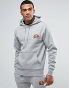 Ellesse Hoodie With Small Logo In Gray - Gray