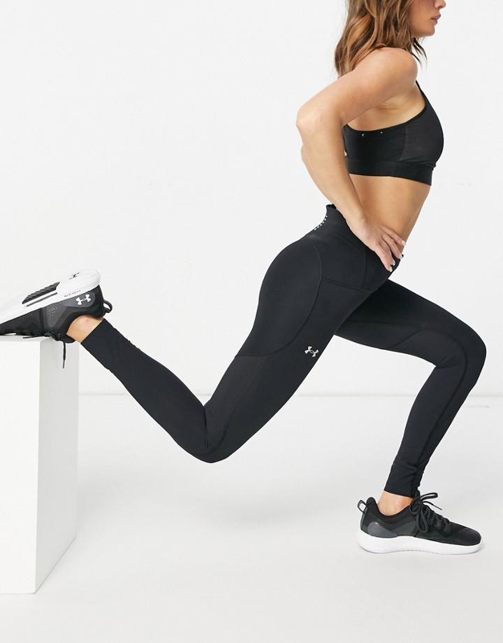 Under Armour Running Fly Fast 2.0 Heatgear Leggings In Black
