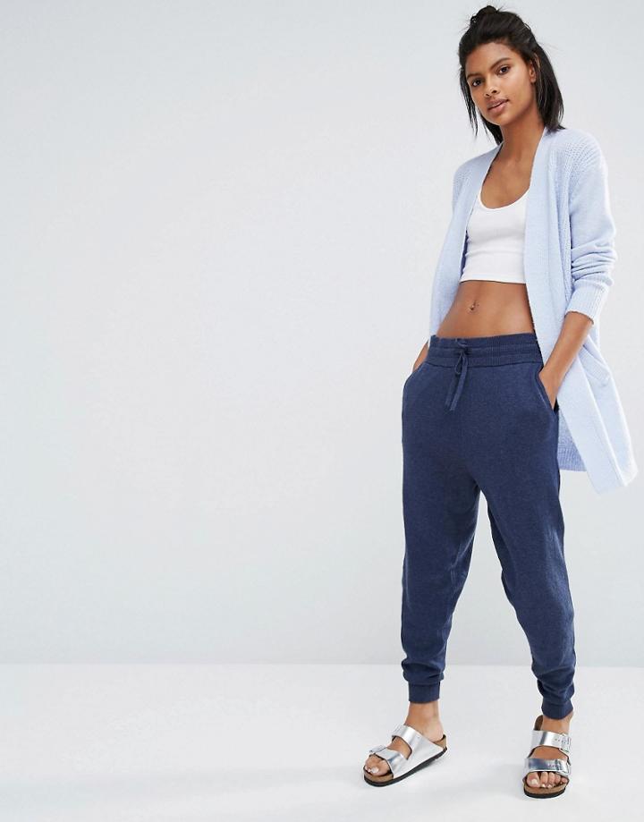 Micha Lounge Sweat Jogging Bottom - Navy