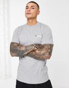 Berghaus Classic Logo T-shirt In Gray-grey