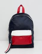 Tommy Jeans Backpack With Logo Tape Straps - Multi