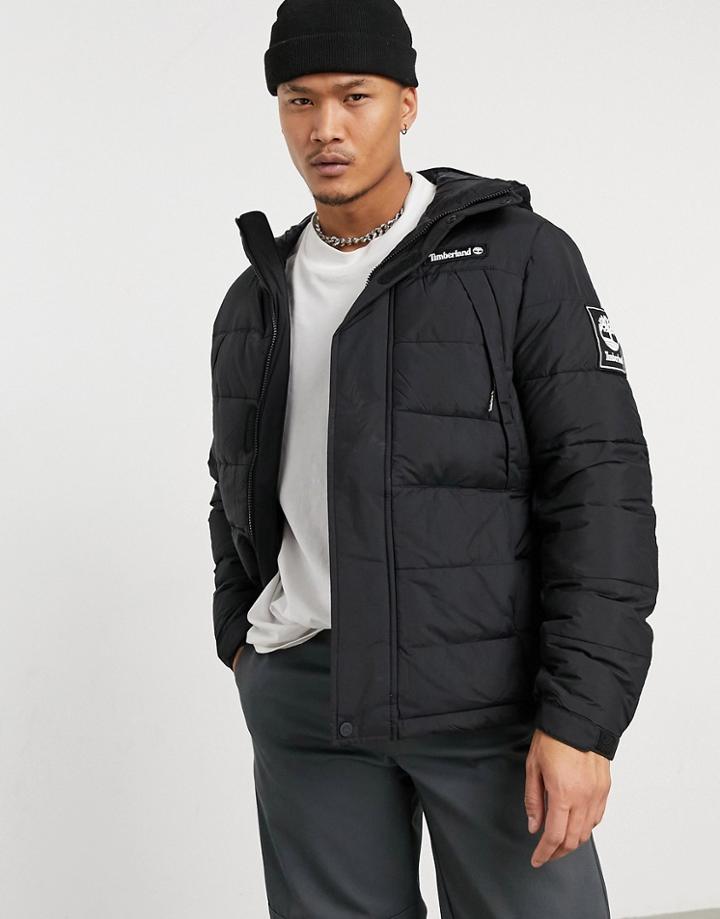 Timberland Outdoor Archive Warmest Puffer Jacket In Black