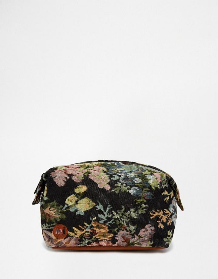 Mi-pac Toiletry Bag Tapestry Black - Black