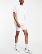 New Look Slim Fit Chino Shorts In Light Pink