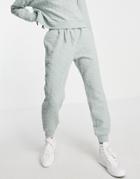 Miss Selfridge Heart Jacquard Sweatpants-green