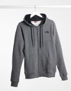 The North Face Open Gate Full Zip Hoodie In Gray-grey