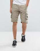 Selected Homme Cargo Shorts - Beige