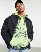 Topman Oversized Coach Jacket In Black