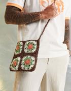 Asos Design Straw Cross Body Bag In Orange And Green-multi