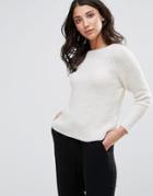 Only Yui Knit Sweater - White
