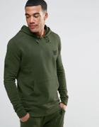 Good For Nothing Hoodie With Distressing - Green