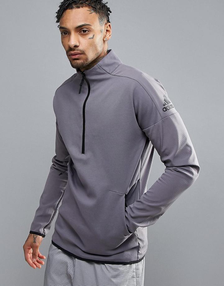 Adidas Zne Track Top In Gray S98687 - Green