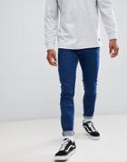 Lee Malone Super Skinny Jeans Deep Stone - Blue