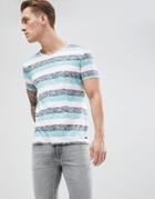 Esprit T-shirt With Stripe - White