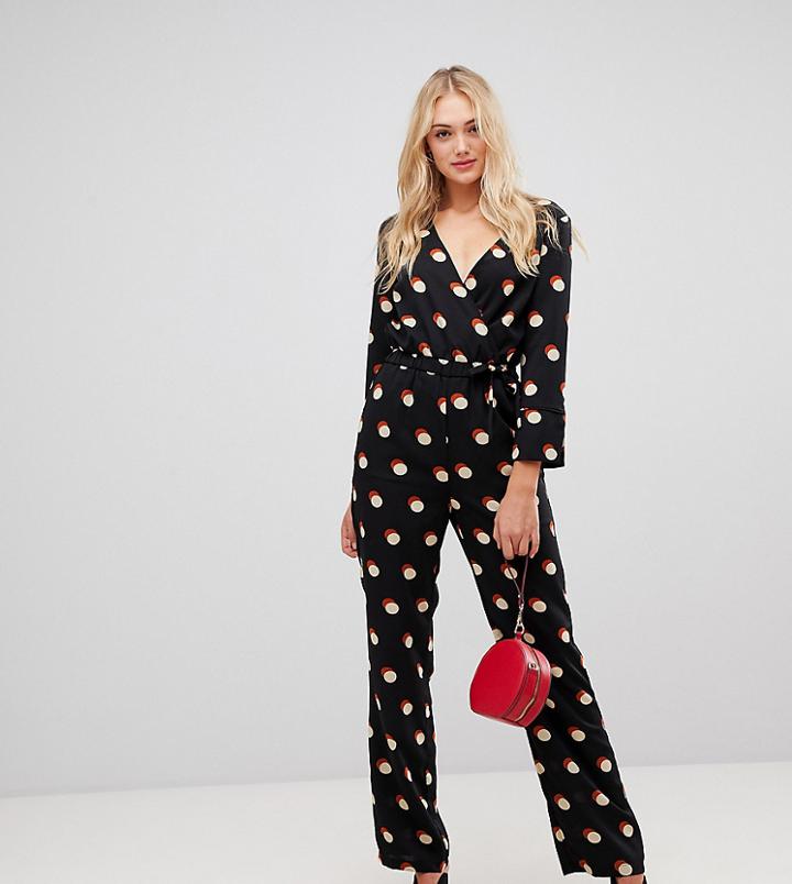 Y.a.s Tall Polka Dot Jumpsuit-multi