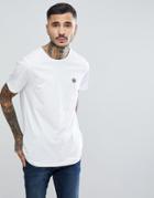 Pretty Green Short Sleeve Jersey T-shirt In White - White