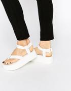Teva Bright White Flatform Universal Sandals - Bright White