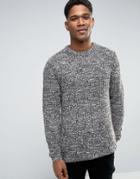 New Look Sweater With Brown Marl - Brown