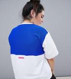 Asos 4505 Curve Gym T-shirt With Contrast Breathable Mesh Panel - White