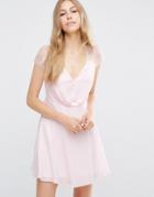 Asos Kate Lace Mini Dress - Pink