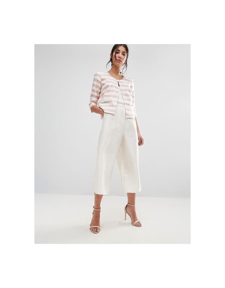 Traffic People Tailored Culottes - Pink