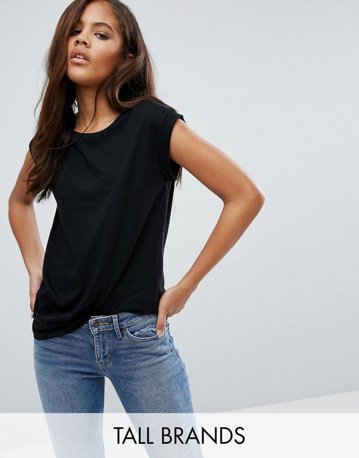 New Look Tall Boyfriend T-shirt - Black