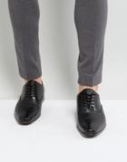 Aldo Craosa Oxford Leather Lace Up Shoes In Black - Black