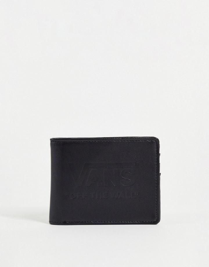 Vans Logo Wallet In Black