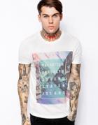 Asos T-shirt With New York Print - White