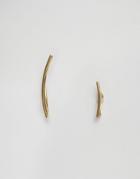 Pieces Gold Plated Perula Earrings - Gold