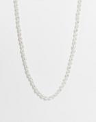 Madein. Chunky Faux Pearl And Hardware Necklace-multi