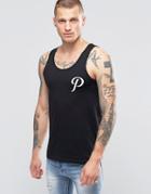 Playground Logo Tank - Black