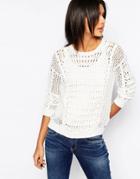 Pepe Jeans Mayca Loose Knit Sweater - 808mousse