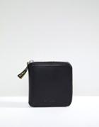 Dr Martens Zip Wallet In Leather - Black