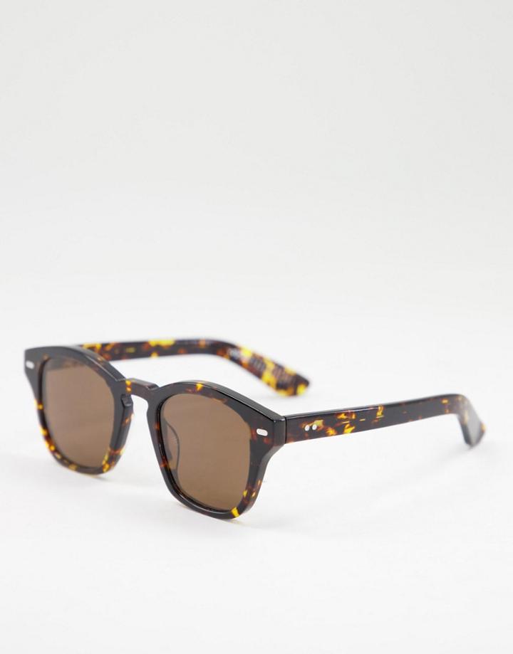 Spitfire Cut Forty Two Sunglasses In Dark Tort-brown