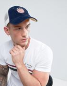 Abercrombie & Fitch Trucker Cap Badge Logo In Navy - Navy