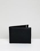 New Look Wallet With Striped Elasticated Strap In Black - Black