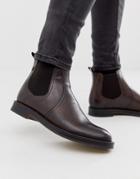 Base London Rossetti Chelsea Boots In Brown