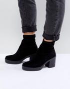 Asos Remi Chunky Ankle Boots - Black