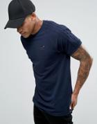 Adidas Originals California T-shirt In Triple Blue Bk7571 - Blue