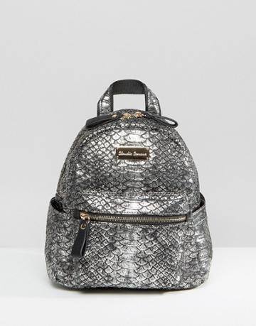 Claudia Canova Mini Backpack - Silver