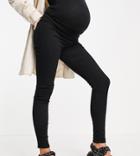 Topshop Maternity Under Bump Black Joni Skinny Jeans