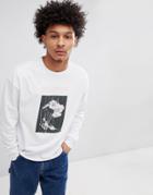 Fairplay Ends Long Sleeve T-shirt In White - White