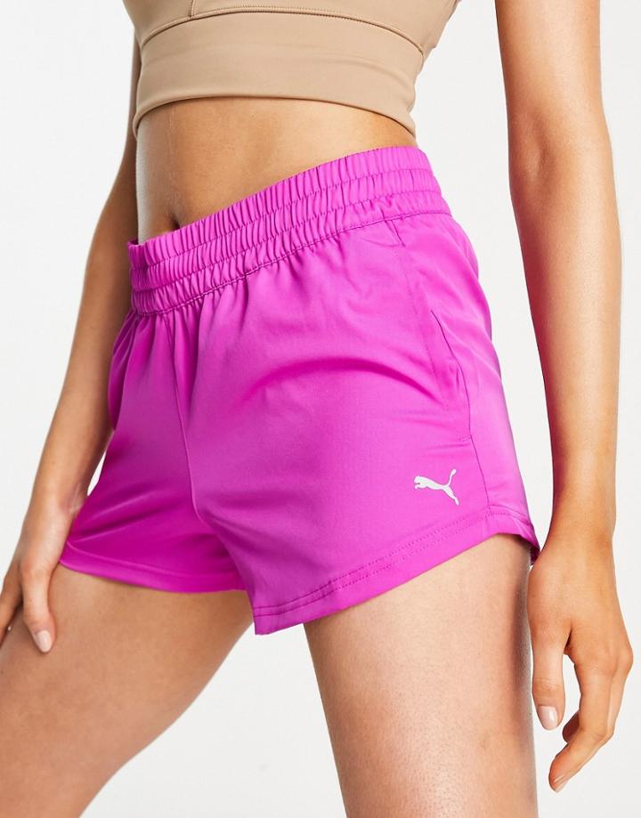 Puma Training Woven Shorts In Pink