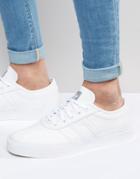 Adidas Originals Adi-ease Leather Sneakers In White D69229 - White