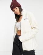 Columbia Panorma Full Zip Fleece In Cream-neutral