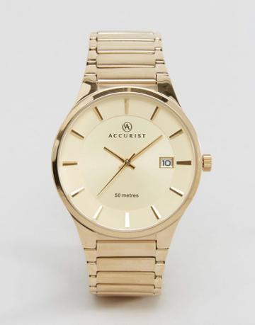 Accurist Gold Bracelet Watch - Gold